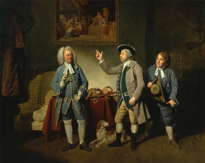 Edward Shuter, John Beard, and John Dunstall in Isaac Bickerton